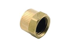 3/8" Poly Nut & Sleeve; Pkg of 5