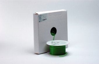 Supply Tubing, 1/8", Poly Green; Roll of 100ft